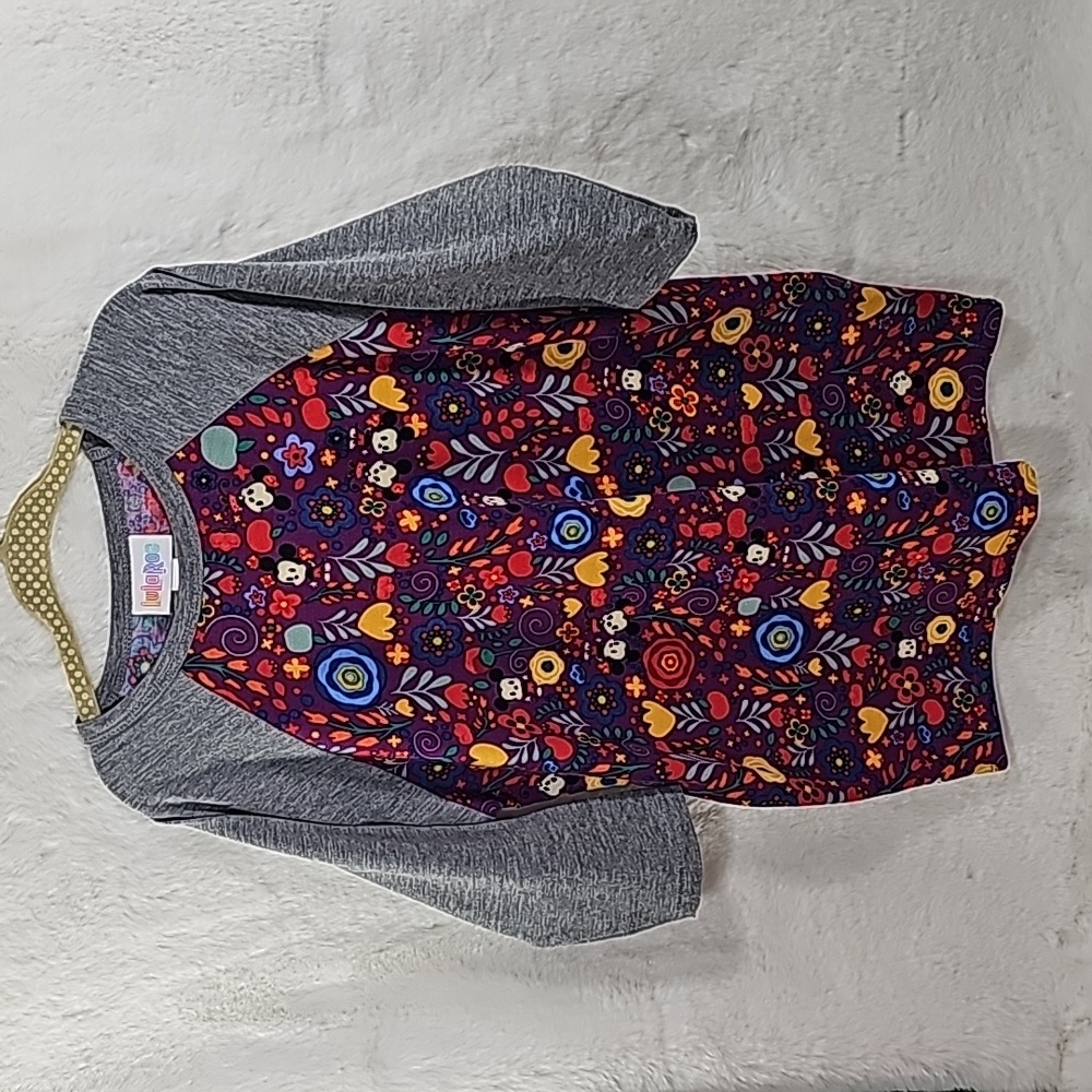 LulaRoe Girls Shirt  Mickey Mouse size 8